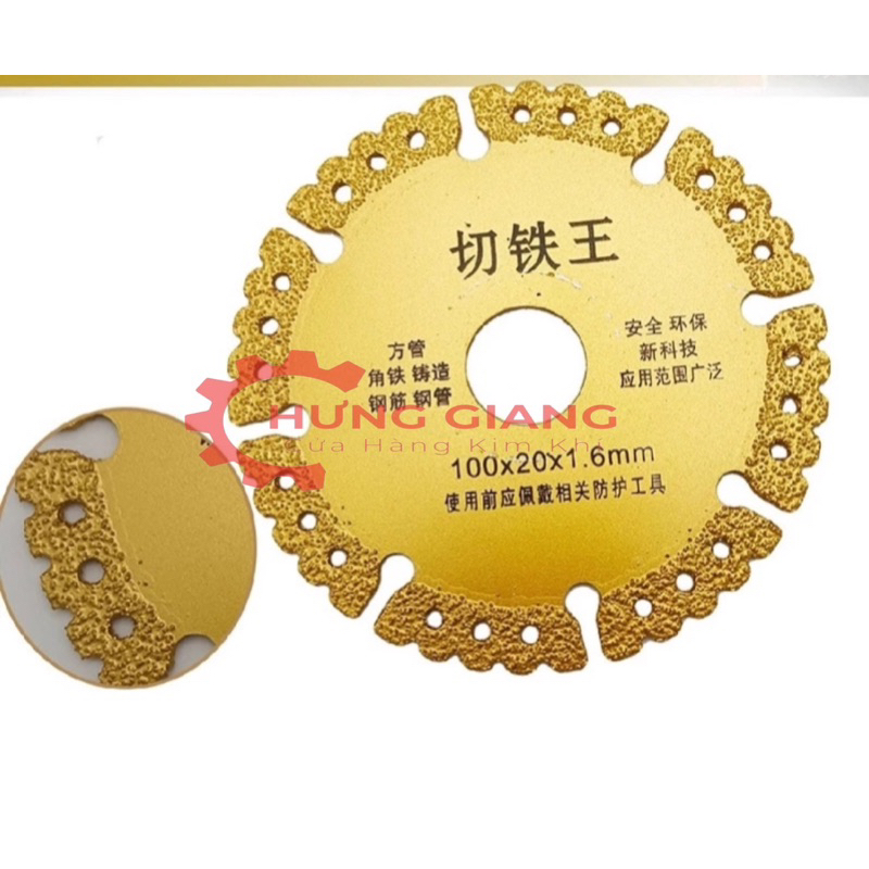 Lưỡi Cắt Kim Cương Đa Năng, Cắt Gạch Đá Kim Loại Thép Không Rỉ A1