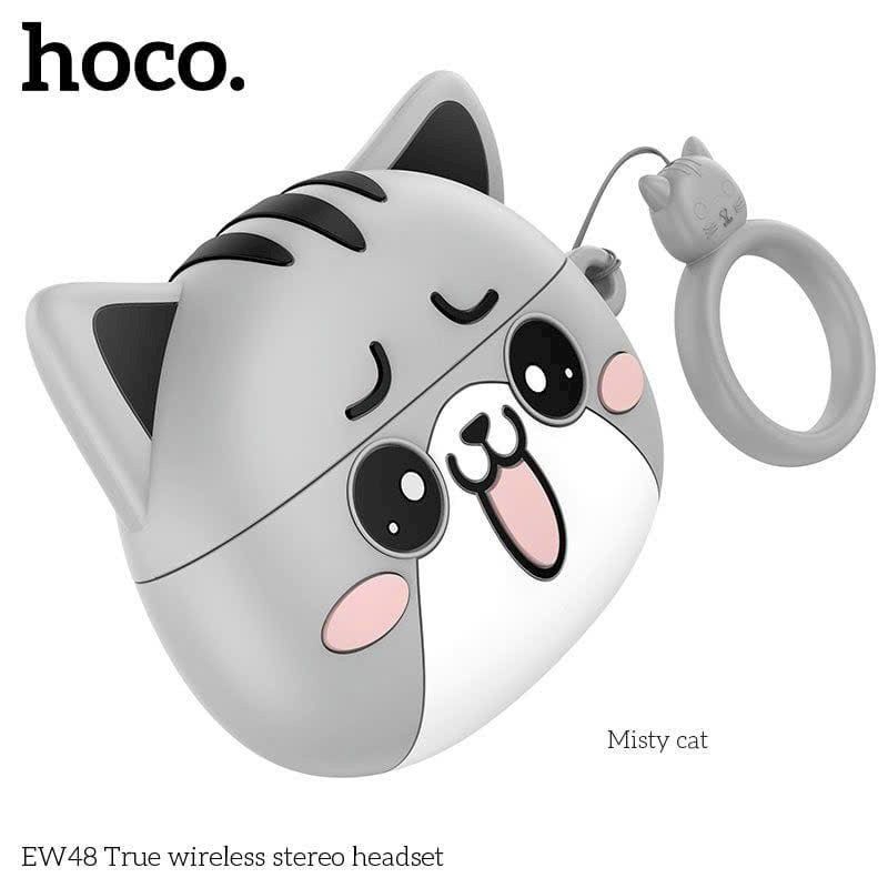 Tai nghe Bluetooth hoco EW48 thương hiệu hoco kiểu dáng hiện đại.