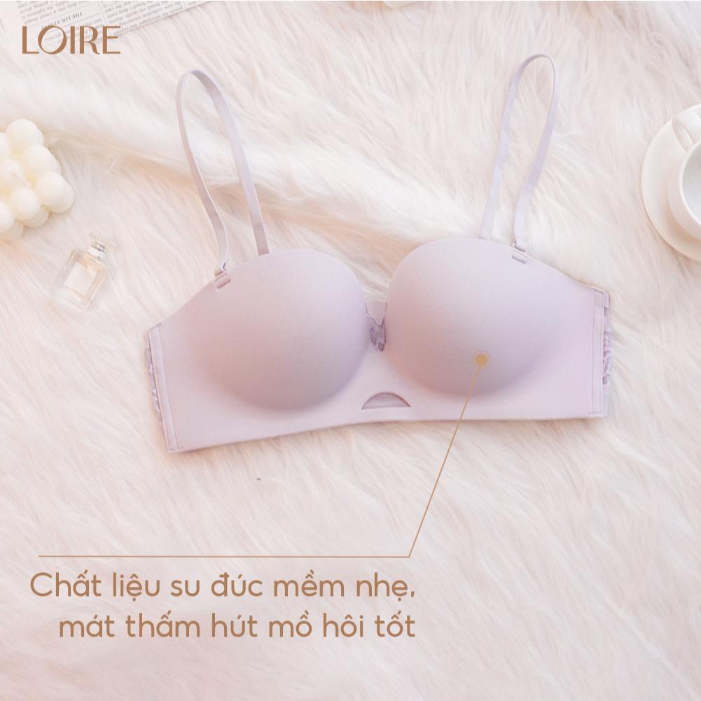 Áo Lót Không Gọng Đệm 1.5cm Thiết Kế Nửa Cup Loirechic BRNC208