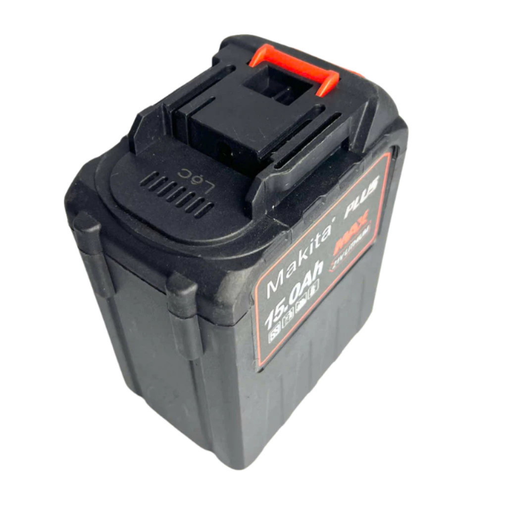 Pin Makita 30 Cell 21v - 15Ah Dung Lượng Cao, Chân Pin Phổ Thông 4cm, Có Đèn Báo Pin