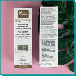 Bộ Sản Phẩm Làm Sáng & Mờ Đốm Sắc Tố - MartiDerm Pigment Zero DSP SPF50/DSP Renovation/DSP Illuminator