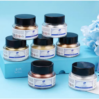 PAUL RUBENS - Màu nhũ Diamond Silver ánh kim tuyến mỹ thuật vẽ tranh, pha màu, trang trí ♥ Lọ 30ml