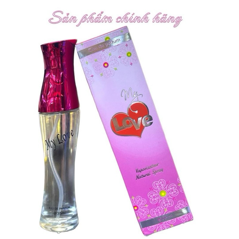 Nước hoa Mylove màu Hồng