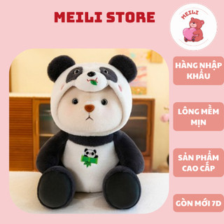 ( TẶNG QUÀ ĐÈN NGỦ CẮM )Gấu Bông Lena 50cm, Vải Mềm Mịn Nhập Khẩu, Quà tặng đáng yêu MEILI STORE