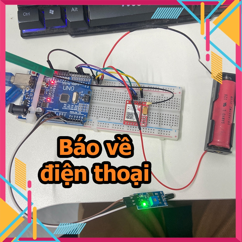 Mô hình cảnh báo cháy báo về điện thoại [Báo qua sim] | Shopee Việt Nam