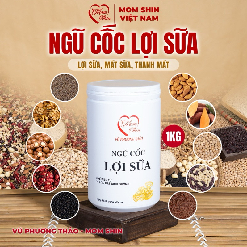 Ưu điểm Ngũ Cốc Lợi Sữa MOM SHIN