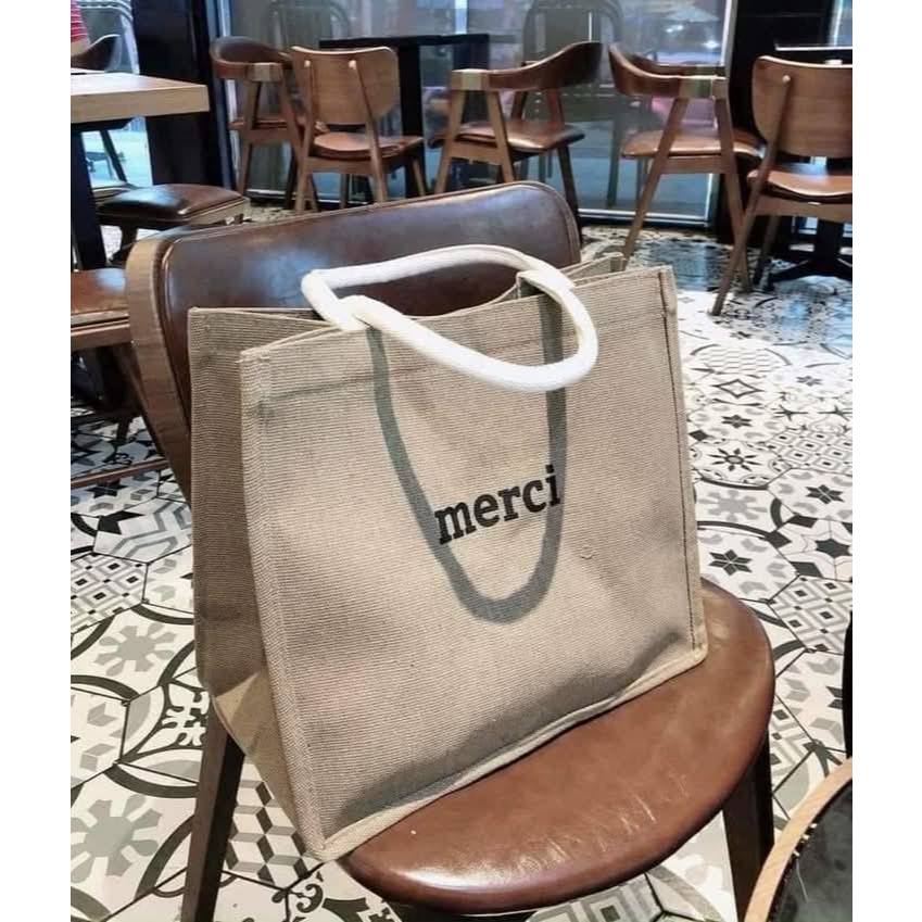 TÚI CÓI ĐI BIỂN HELLO WEEKEND, MERCI SIZE TO SIÊU ĐẸP