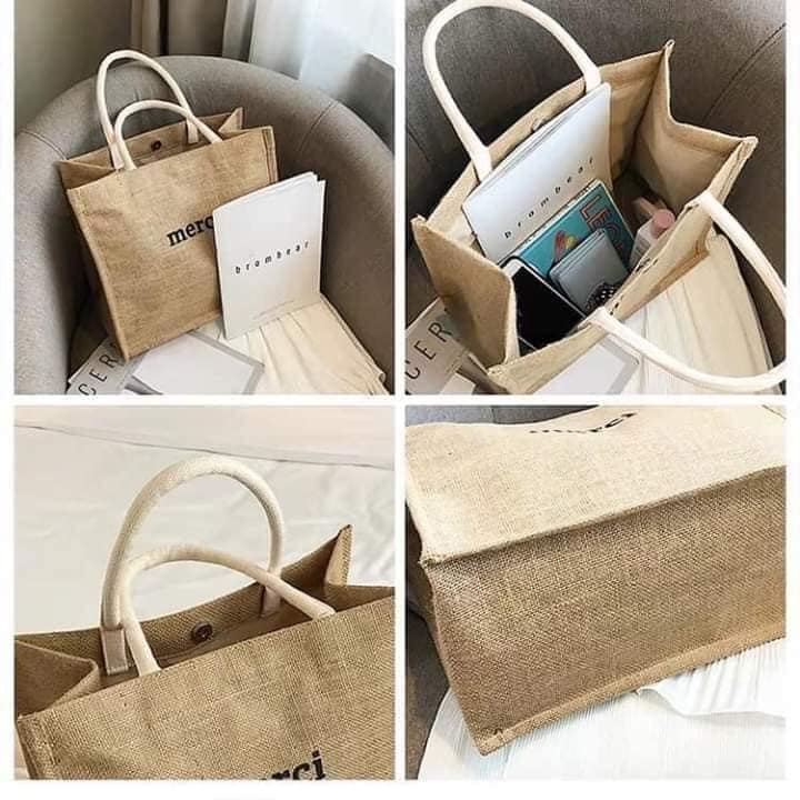 TÚI CÓI ĐI BIỂN HELLO WEEKEND, MERCI SIZE TO SIÊU ĐẸP