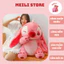 Gấu Bông Lớn Thỏ Tai Dài ST Hoa, Hàng Cao Cấp Mềm Mịn MEILI STORE