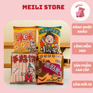 (MUA 1 TẶNG 1) Gấu Bông Nhỏ Snack Hàng Cao Cấp Mềm Mịn Size 25cm MEILI STORE