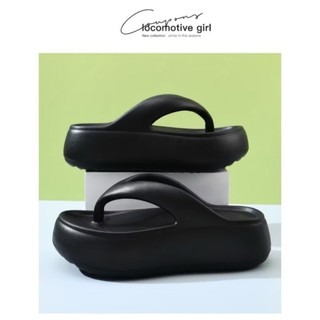 Dép bánh mì xỏ ngón cao 5cm