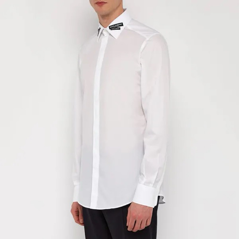 ⚡️[Hight Quality] Áo Sơ Mi Di1o Ga11ana Logo Appota Shirts - Điểm Nhấn Họa Tiết Đen Ở Cổ Tạo Vẻ Thanh Lịch Quý Phái