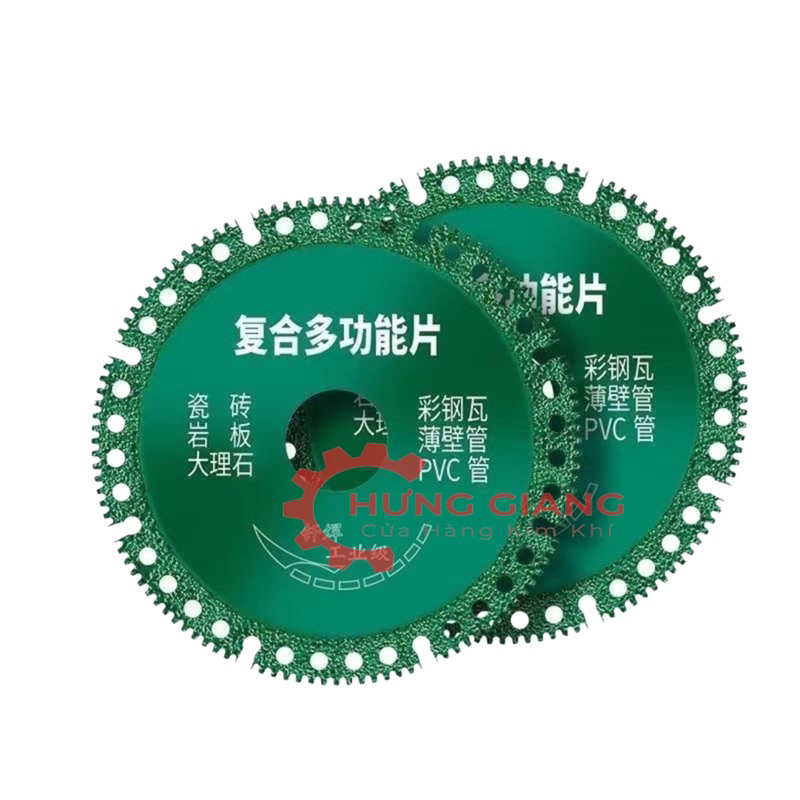 Lưỡi Cắt Kim Cương Đa Năng Siêu Mỏng Thép Chống Rỉ A2
