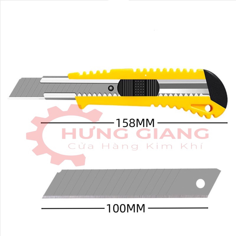 Dao Dọc Giấy Lưỡi 19mm Sắc Bén Chống Rỉ Siêu Rẻ