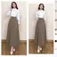 Chân váy dài xếp ly Cali.Shop, chân váy xoè dáng chữ A chất nhập Hàn