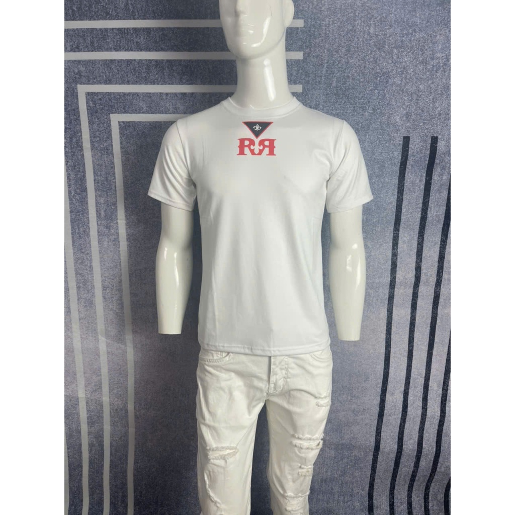Áo thun nam cổ tròn in LOGO ROCK cực đẹp chất vải cotton co dãn 4 chiều cao cấp