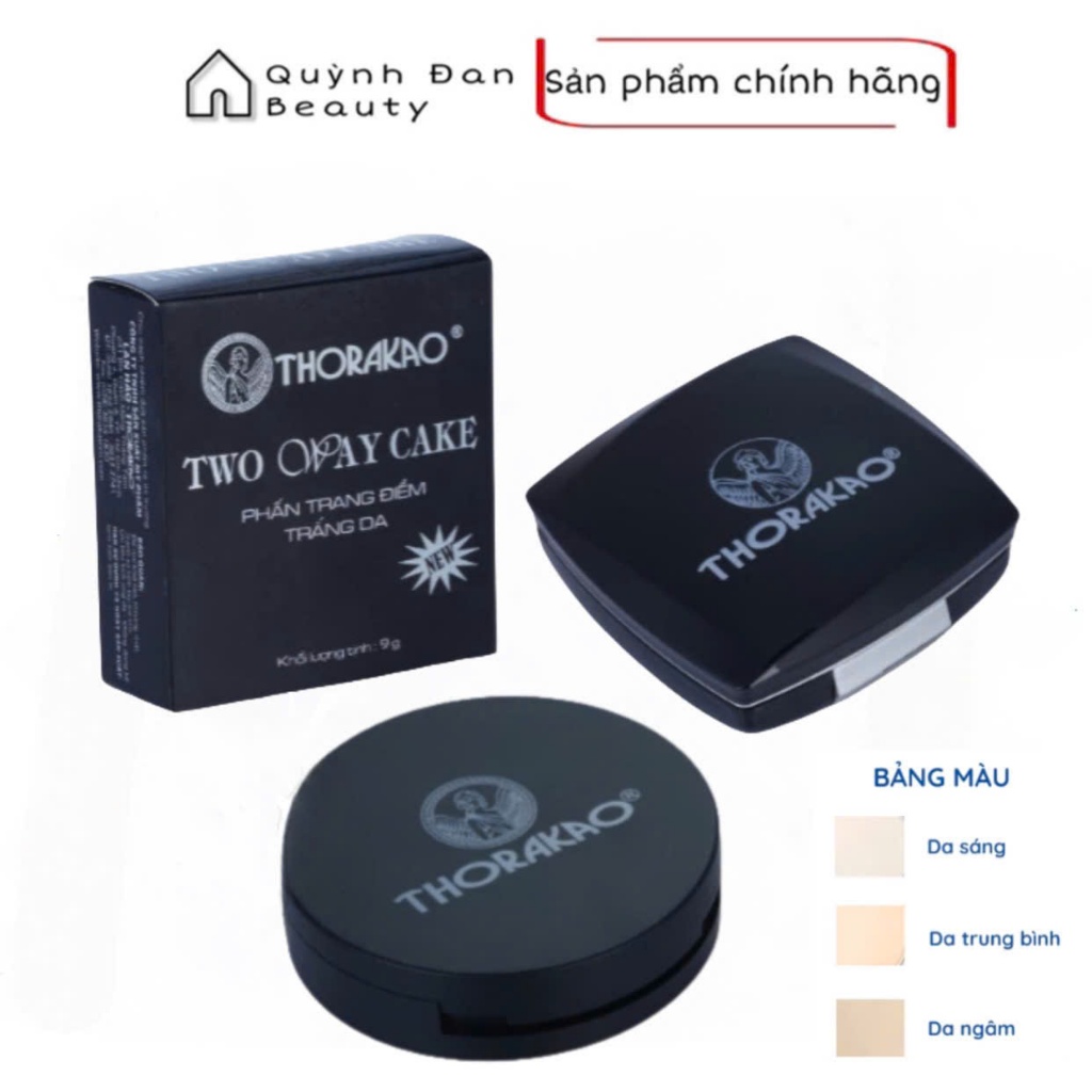 PHẤN TRANG ĐIỂM TRẮNG DA 9G,13G CHÍNH HÃNG THORAKAO
