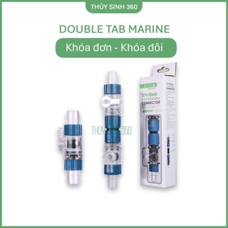Khoá Double Tab Marine - Nối Nhanh - Thuận Tiện Khi Vệ Sinh Lọc Thùng Ngoài