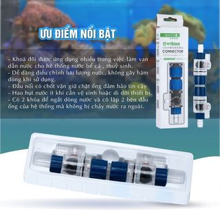 Khoá Double Tab Marine - Nối Nhanh - Thuận Tiện Khi Vệ Sinh Lọc Thùng Ngoài