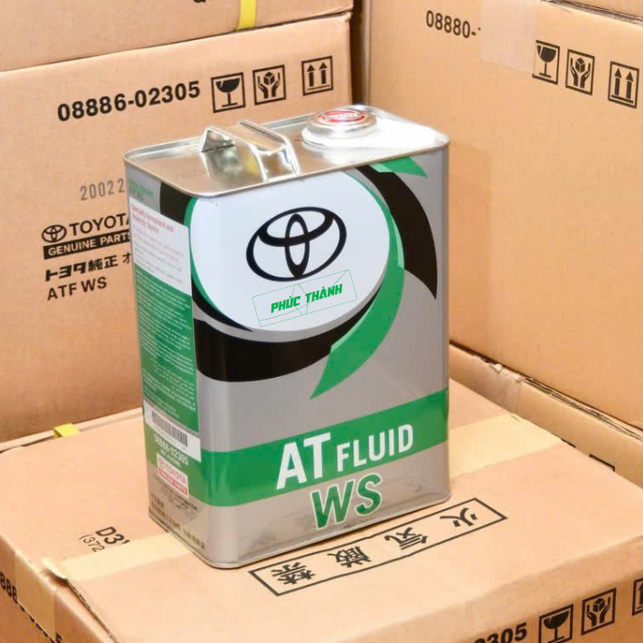 Dầu Nhớt Hộp Số Tự Động Toyota AT FLUID - WS 4L Dành Cho Xe Toyota, Lexus Số Tự Động AT - Chính Hãng