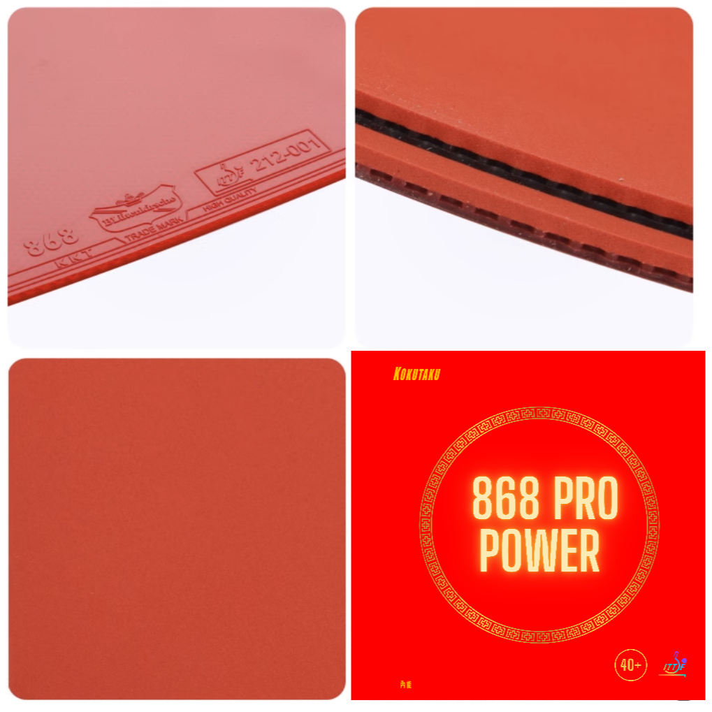 Mặt vợt bóng bàn gai dài Kokutaku 868 pro các mẫu chất lượng cao