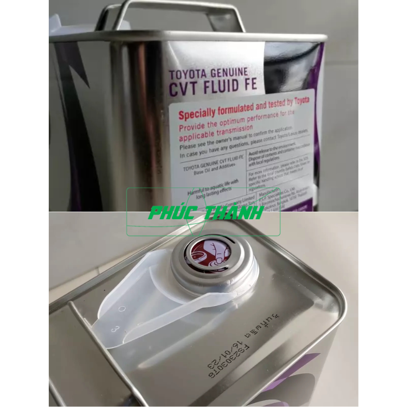 Nhớt Hộp Số Tự Động Vô Cấp TOYOTA  CVT FLUID - FE Sử Dụng Cho Xe Toyota, Lexus - Chính Hãng