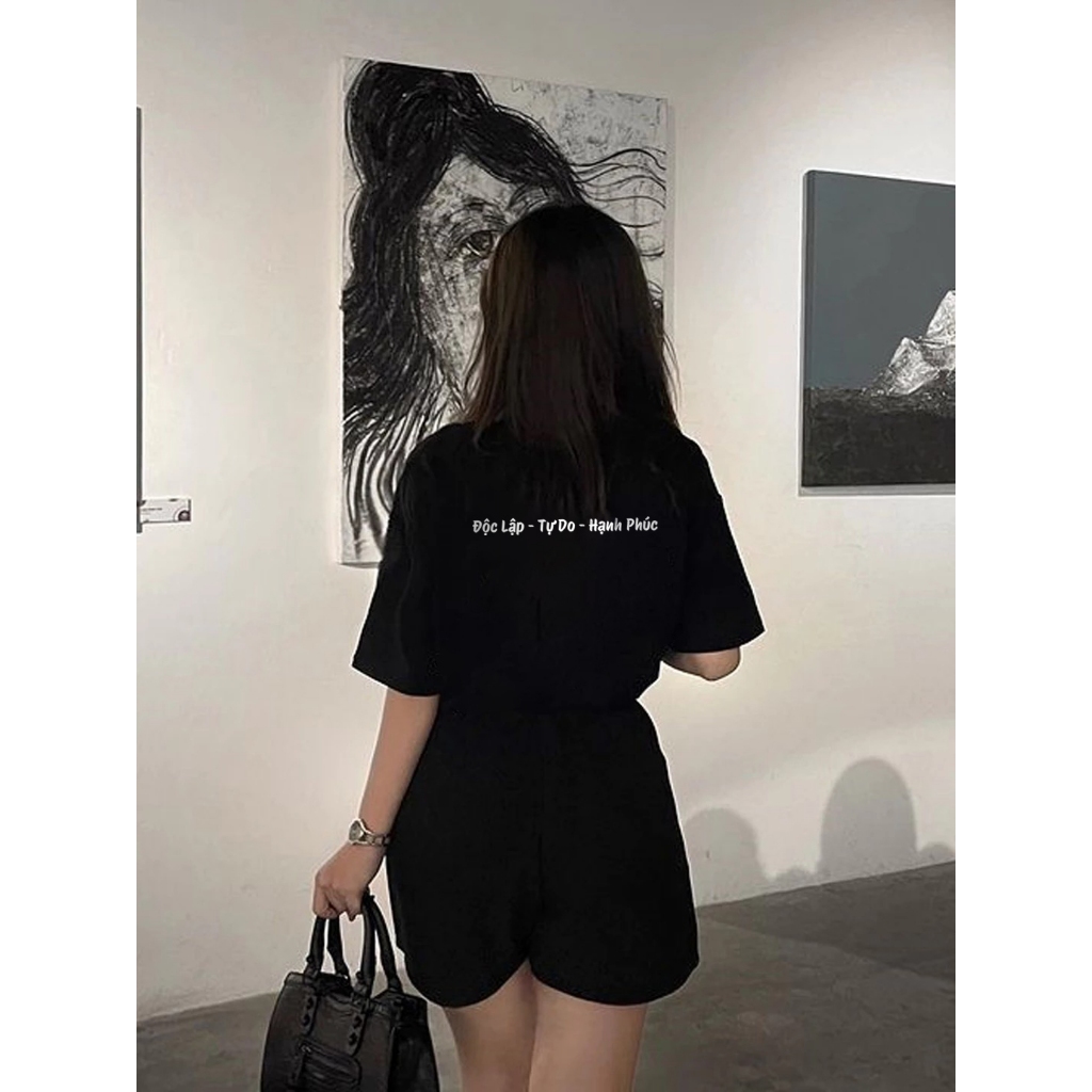 [ÁO THUN NÓN LÁ] Áo Thun Oversize Form Rộng Nam Nữ Việt Nam Độc Lập Chất Liệu Cotton 100% 250 GSM Thoáng Mát