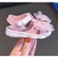 Dép sandal quai hậu đính thỏ nơ voan cho bé gái từ 1-4 tuổi ShinHome