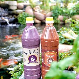 COMBO 2 chai (Mắm Tôm, Mắm Tép) Ba Làng - Vinh Việt foods