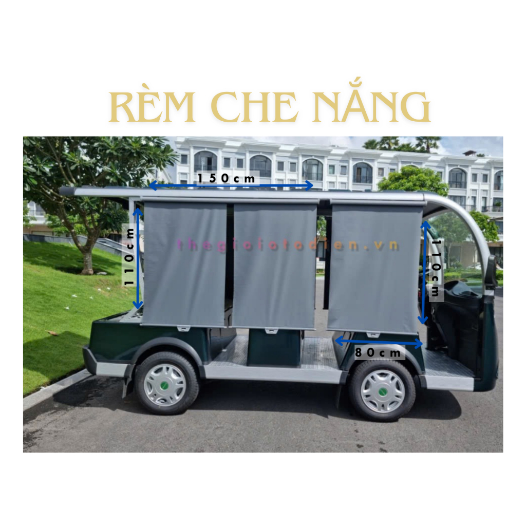 RÈM CHE NẮNG XE DU LỊCH ĐIỆN - XE ĐIỆN SÂN GOLF | Shopee Việt Nam