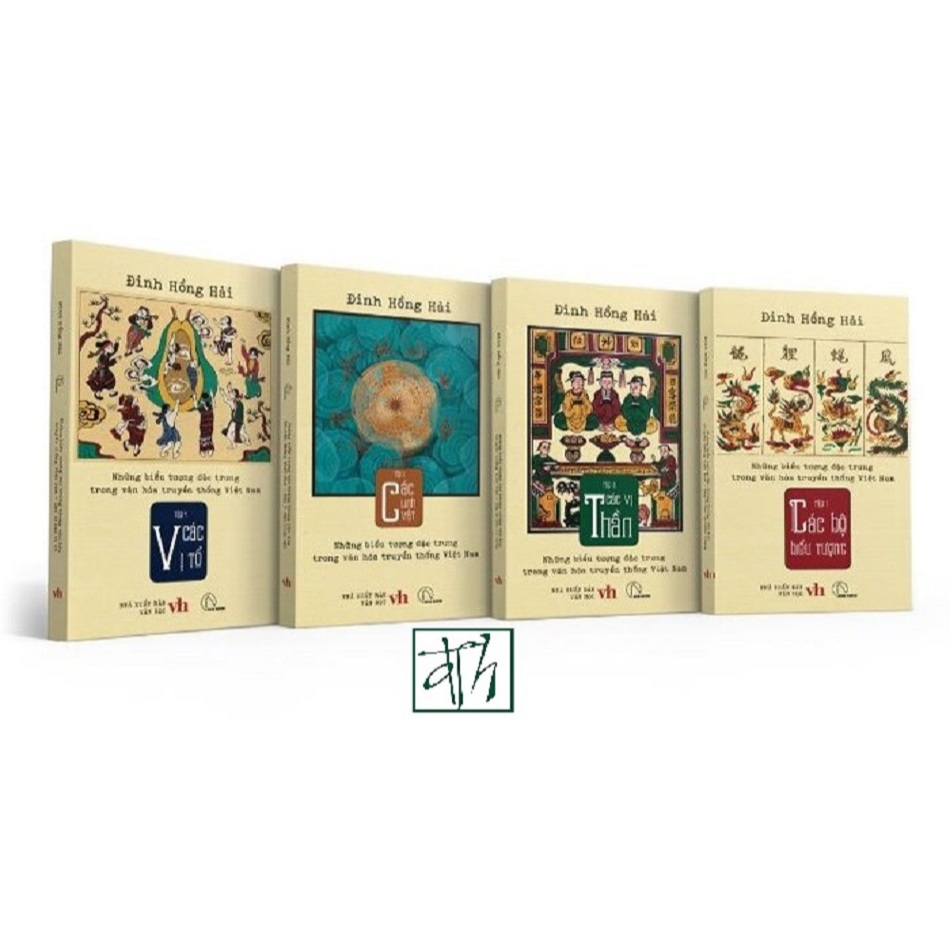 Sách - Đinh Hồng Hải - Bộ 4 cuốn - Những biểu tượng đặc trưng trong văn hóa truyền thống Việt Nam