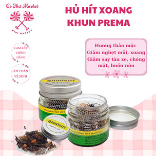 Ống Hít Mũi/ Xoang Khun Prema Thảo Mộc Giúp Giảm Viêm Xoang Thái Lan - COTHUMARKET