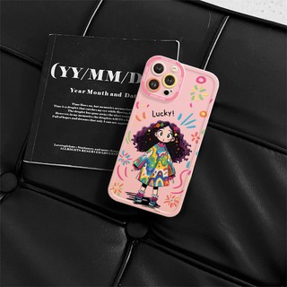 Ốp Lưng iPhone Tóc Xù Cạnh Vuông, Chống Sốc, Bảo Vệ Camera - iP 6/6s/7/8/Plus/X/XS/XR/11/12/13/14/15/16/Pro/Max/Mini
