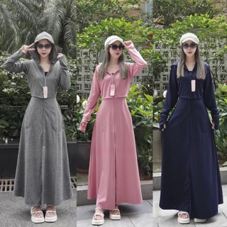 Áo Chống Nắng Toàn Thân Nữ 2 lớp Croptop From Dài Rộng Chất Vải Umi Hàn Chống Tia UV