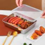 SET 5 HỘP INOX ĐỰNG THỰC PHẨM CÓ NẮP ĐẬY TIỆN LỢI