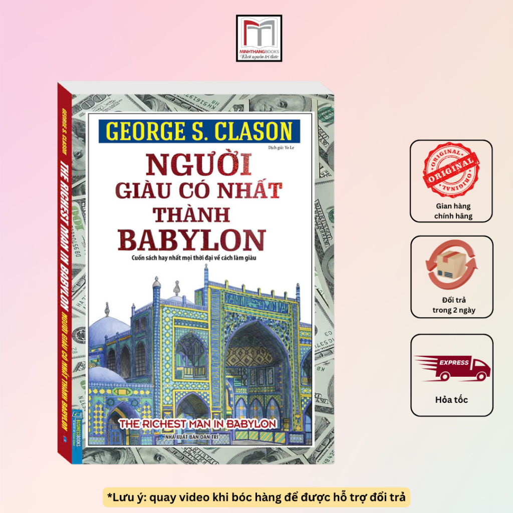 Ảnh Sách - Người giàu có nhất thành Baybylon - Cuốn sách hay nhất mọi thời đại về cách làm giàu 1