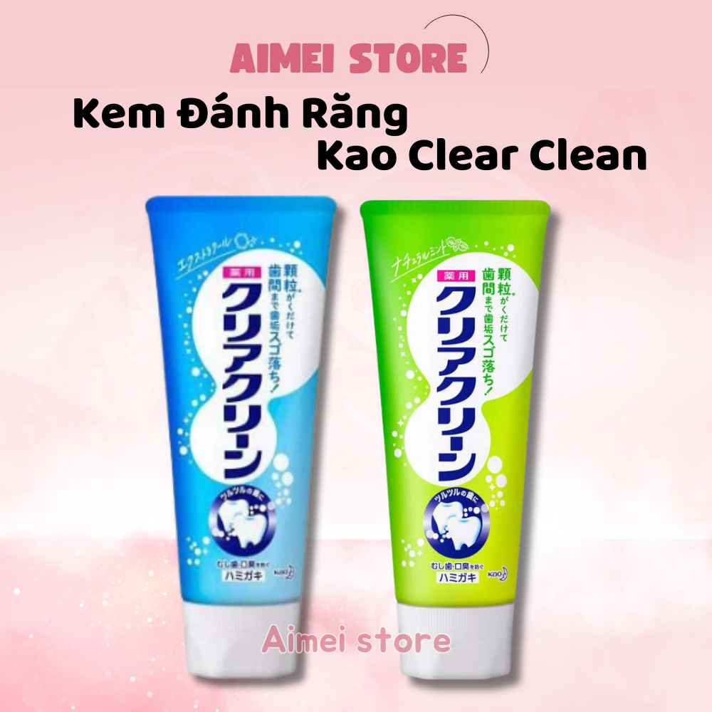 Kem Đánh Răng Kao Clear Clean 120G | Shopee Việt Nam