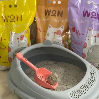 [COMBO 3-6 TÚI] Cát Mèo WON Cát Vệ Sinh Cho Mèo Siêu Vón Nhanh – Túi 8.8Lbs (~4kg)
