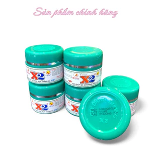 Kem X2 Hủ Trần Màu Xanh Giúp Mờ Nám Mụn Trắng Da 4in1 10gram Chính Hãng