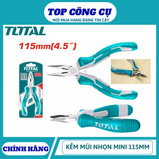 ĐỒ NGHỀ TOTAL Kềm mũi nhọn mini 4.5”/115MM THTMN256