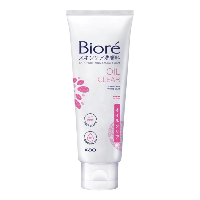 Sữa Rửa Mặt Biore Sáng da - Dưỡng Ẩm - Sạch Nhờn - Ngừa Mụn 100G