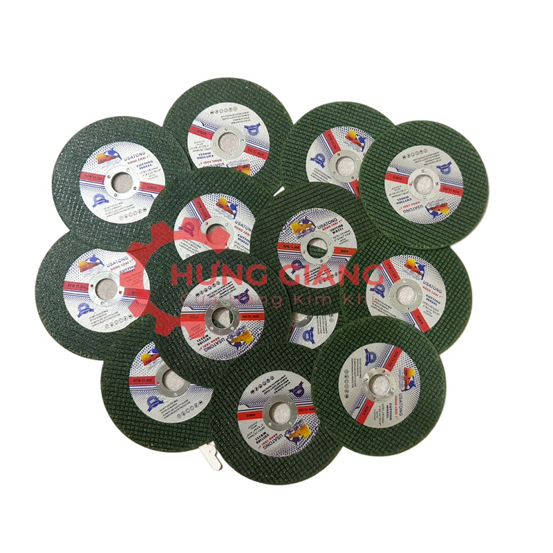 50 Viên Đá Cắt Kim Loại, Cắt Sắt, Cắt inox 1 tấc 100mm CÁ USA