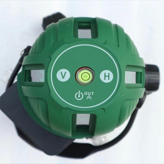 [Được kiểm tra ]Máy cân bằng lazer tocdo  5 tia xanh siêu sáng dùng ngoài trời từ nhà Tocdo( bộ 2 pin lớn 1 sạc)