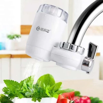 LỌC NƯỚC MINI CHO VÒI NƯỚC LÕI THAN HOẠT TÍNH KÈM LÕI PVC, PHÙ HỢP VỚI MỌI LOẠI VÒI NƯỚC, LỌC SẠCH CẶN BẢ.