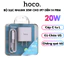 Bộ Sạc Nhanh PD 20W Chính Hãng HOCO Cho IP 7-8-X-Xr-Xs-Xsm-11-12-13-14Pro-Plus-Promax-Không Nóng Máy
