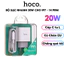 Bộ sạc nhanh PD20W Chính Hãng Hoco Dùng Cho IP 7-8-X-Xs-Xr-Xsm-Đến 14Promax, Chất liệu PC chống cháy