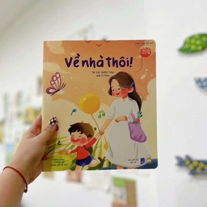 Ảnh Sách - Nhà Ở Trong Tim Con (Combo 2 Cuốn Về Nhà Thôi Và Chỉ Dài Một Gang Tay / Lẻ Cuốn) - Lionbooks 4