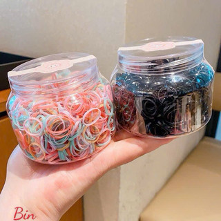 Hộp 1000 chun buộc tóc nhiều màu siêu xinh