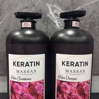 Dầu Gội Xả Massan 800ml/2000ml Giảm Rụng Phục Hồi Tóc Khô Xơ Hư Tổn