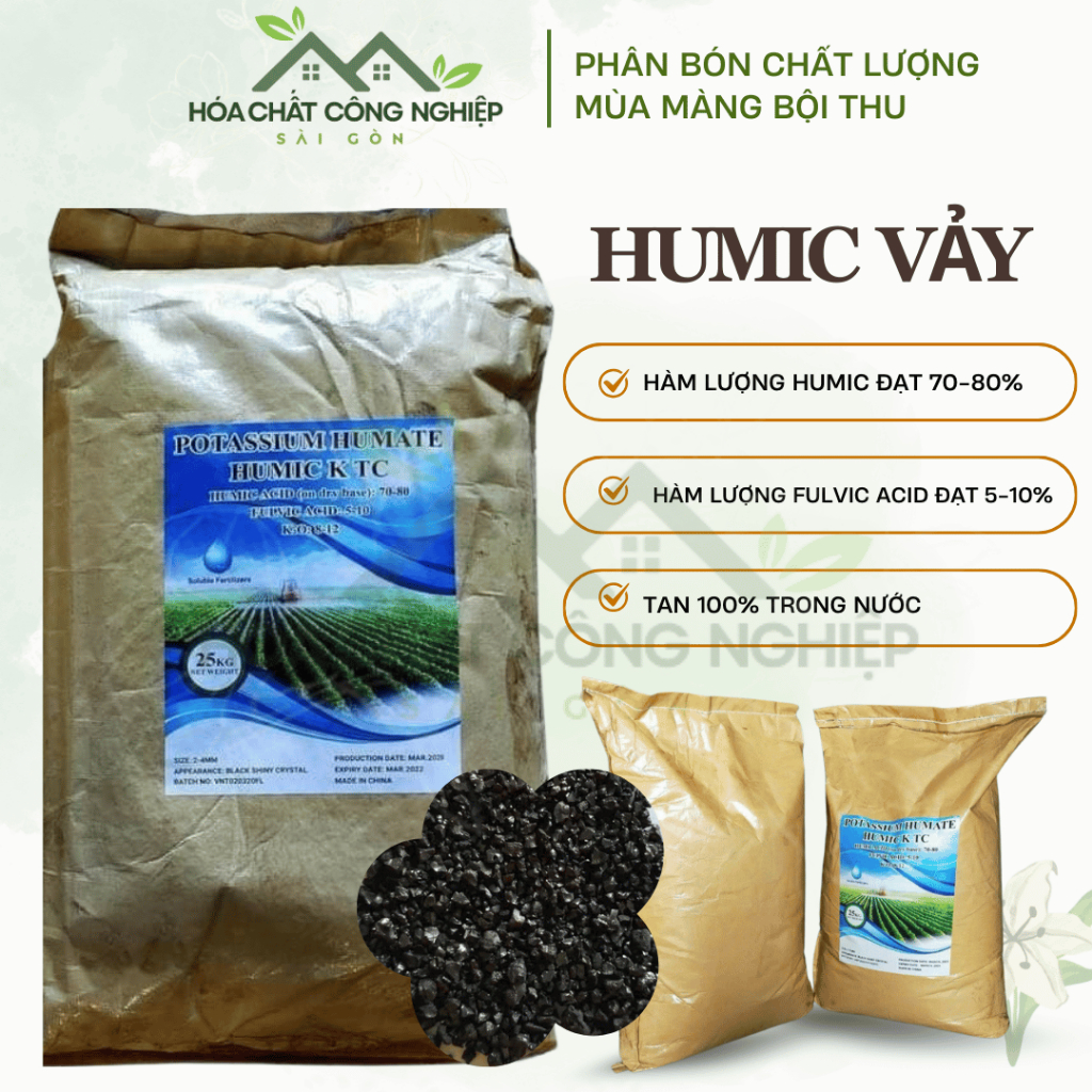 Bao 25kg Siêu Humic KTC Dạng Vảy - cao cấp tốt nhất hiện nay | Shopee ...